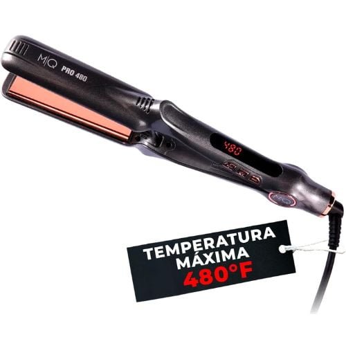 Prancha Bivolt MQ HAIR Profissional de Titânio 480°F