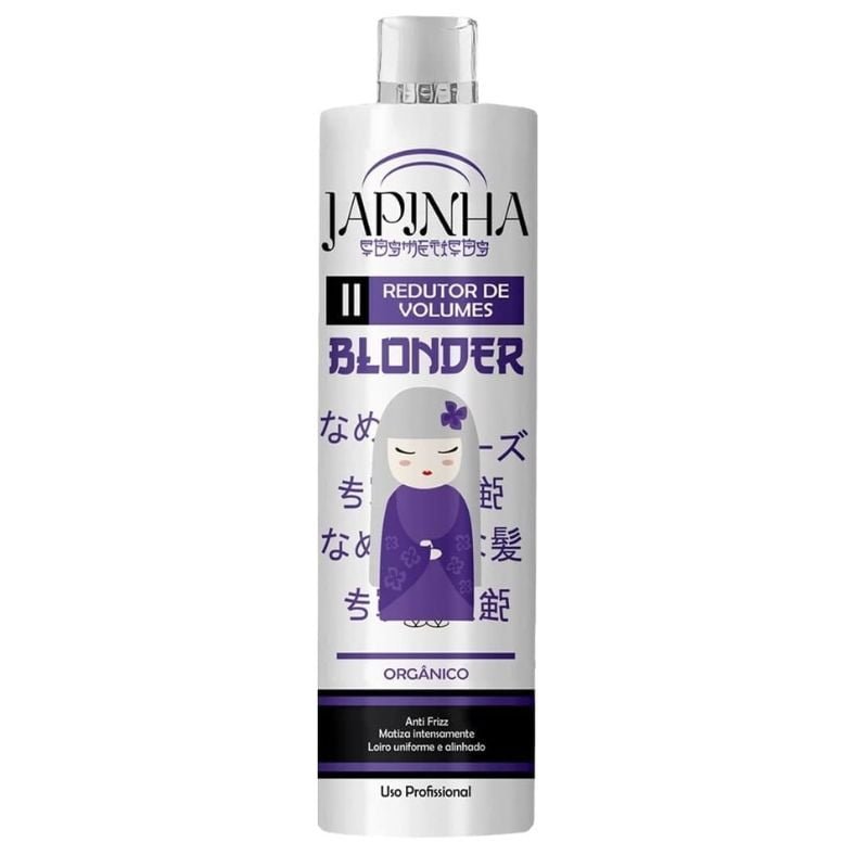 Progressiva para loira Blonder Orgânica Japinha