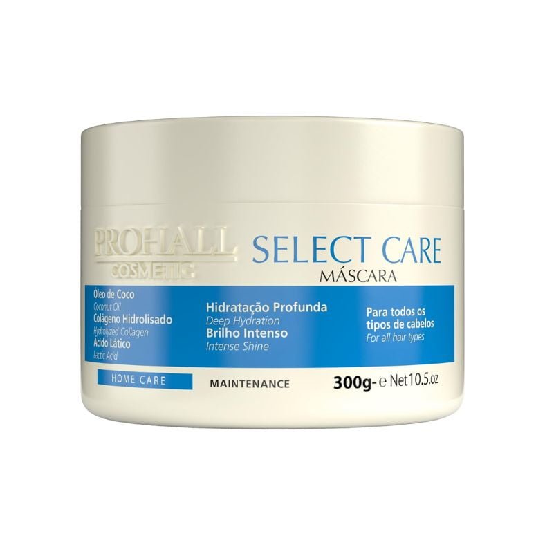 Melhor Creme de Hidratação para Progressiva: Guia Completo para Cabelos Saudáveis 45 melhor creme de hidratação para progressiva - Máscara Pós Progressiva Select Care Prohall