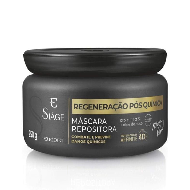 Melhor Creme de Hidratação para Progressiva: Guia Completo para Cabelos Saudáveis 41 melhor creme de hidratação para progressiva - Máscara Repositora Siàge Eudora