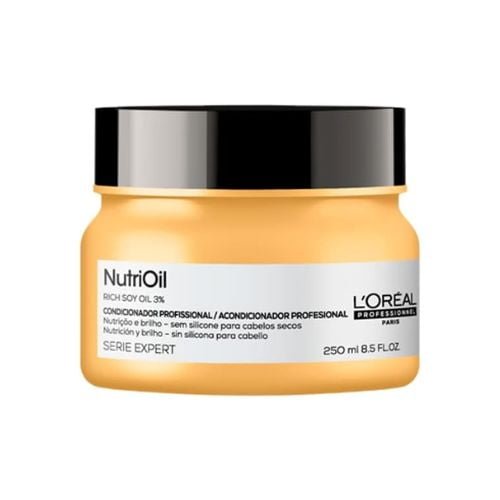 As 10 Melhores Máscaras de Nutrição para Cabelos Danificados 35 máscara de nutrição - NutriOil L'Oréal Professionnel